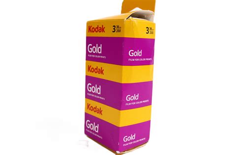 Kodak Kodacolor Gold Color Negative Film Iso Mm Size