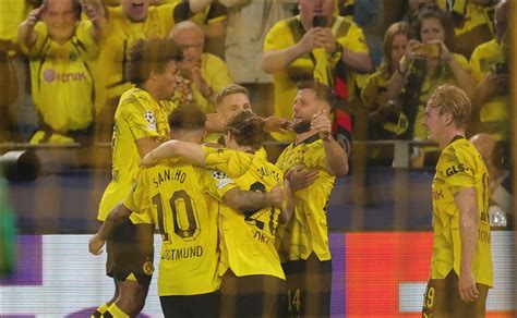 Borussia Dortmund Sac La Ventaja M Nima Ante El Psg En La Primera Semi