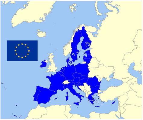 European Union Member States Map - United States Map