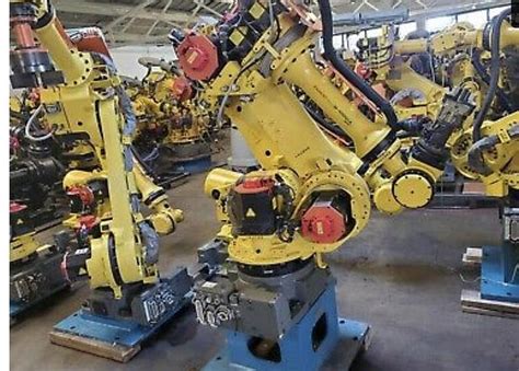 Used Robotic Equipment For Sale Fanuc R Ia F Axis Robot With