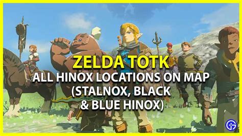 Zelda TOTK Hinox Locations Map: Farm Hilnox Guts, & Other Parts