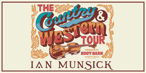 Ian Munsick The Country And Western Tour Redding Civic