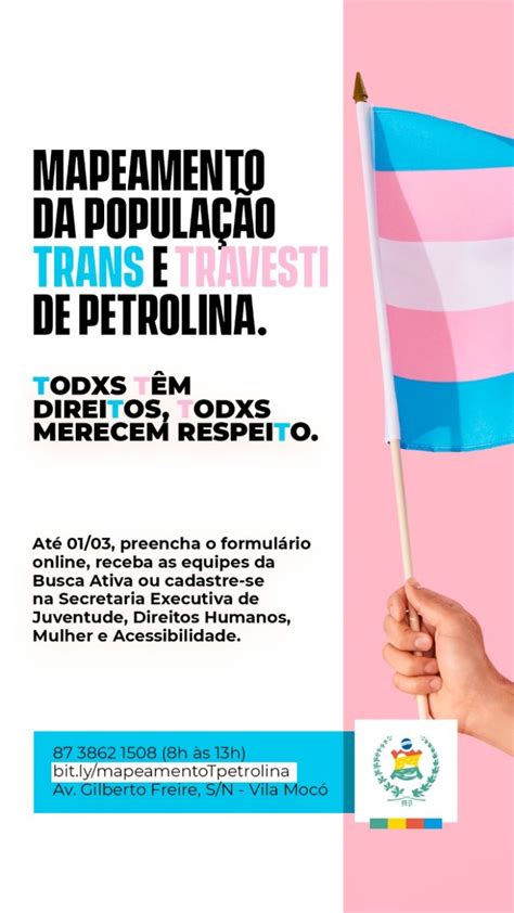 Visibilidade População Trans de Petrolina tem até segunda para