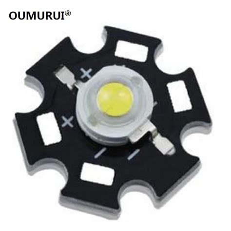 LED Chip High Power Lamp Bead 1w 3W Light Weld Aluminum Starboard