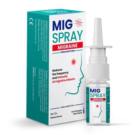 Buy Mig Migraine Prevention Nasal Spray 15ml online at best price in ...