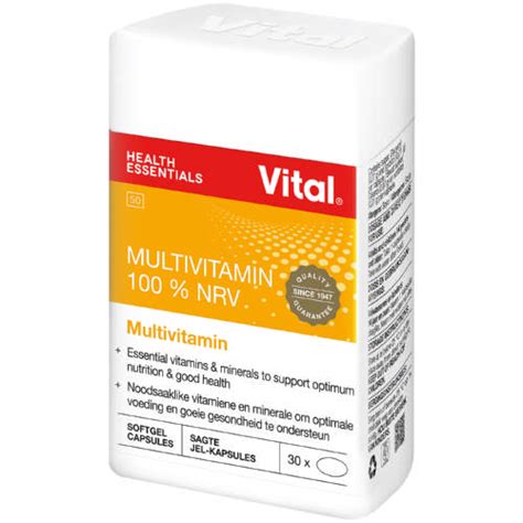 Vital Multivitamin Capsules 30s Clicks