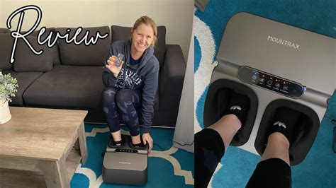 Mountrax Foot Massager Machine With Heat Review Youtube