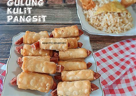 Resep Sosis Mini Gulung Kulit Pangsit Oleh Minie Nora Mnkitchen Cookpad