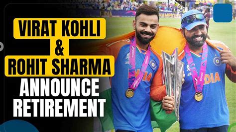 Virat Kohli And Rohit Sharma Announces Retirement From T20I Format