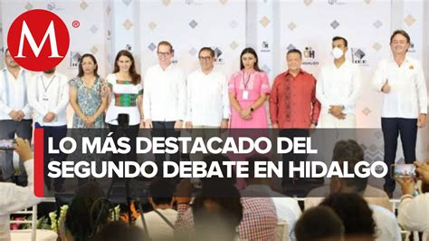 Candidatos A La Gubernatura De Hidalgo Dejan De Lado Ataques En El