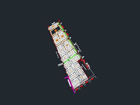 Lotes De Una Urbanización En Autocad Descargar Cad Gratis 30723 Kb Bibliocad