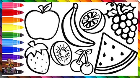 Dibujos De Frutas Para Colorear Dibujos Faciles Pdmrea Porn Sex Picture