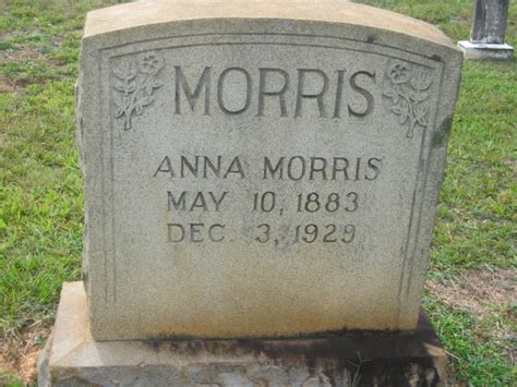 Anna Morris 1883 1929 Find A Grave Memorial