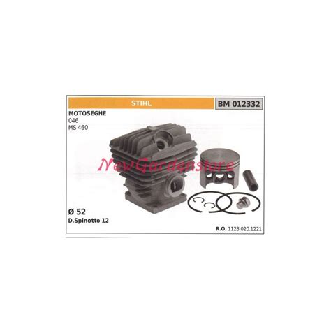 Segments de cylindre de piston STIHL moteur de tronçonneuse 046 MS