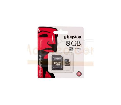 Comprar Tarjeta Memoria Microsd 8gb Kingston Tarjetas De Memoria