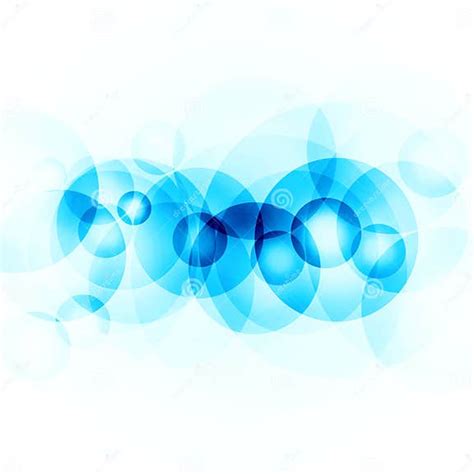 Blue Circles On A White Background Stock Illustration Illustration Of