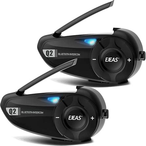 Ejeas Q Motorcycle Helmet Bluetooth Intercom Headset M Pack