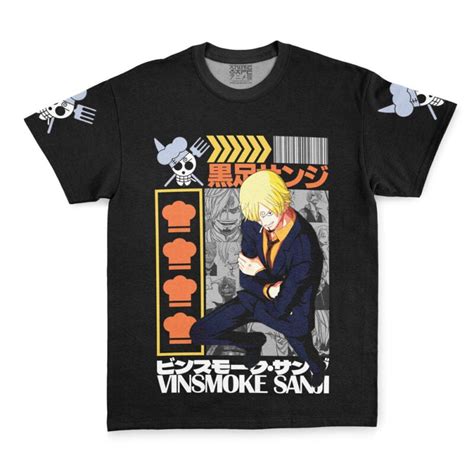 Vinsmoke Sanji One Piece Streetwear T Shirt Anime Ape