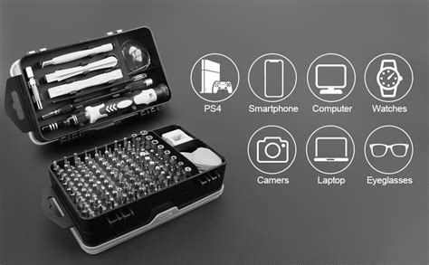 Precision Screwdriver Set Lifegoo 117 In 1 Magnetic Repair Tool Kit