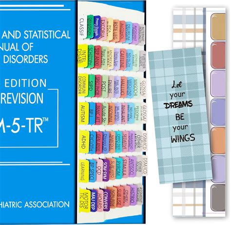 Amazon Index Tabs For DSM 5 TR 2022 Color Coded DSM V TR Tabs