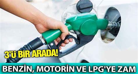 3 ü bir arada Benzin Motorin ve LPG ye zam geldi Pamukova Halk