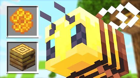 How To Use New Bee Mobs Update Minecraft 1 15 Snapshot Youtube