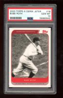 Babe Ruth Topps X Derek Jeter PSA Pristine Auction