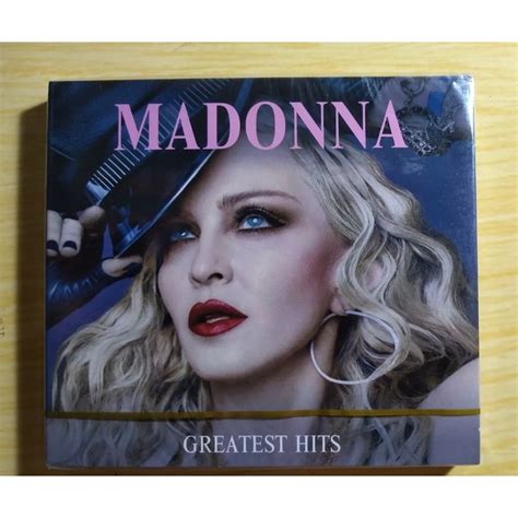 Madonna Cd Greatest Hits Duplo Digipak Importado Pronta