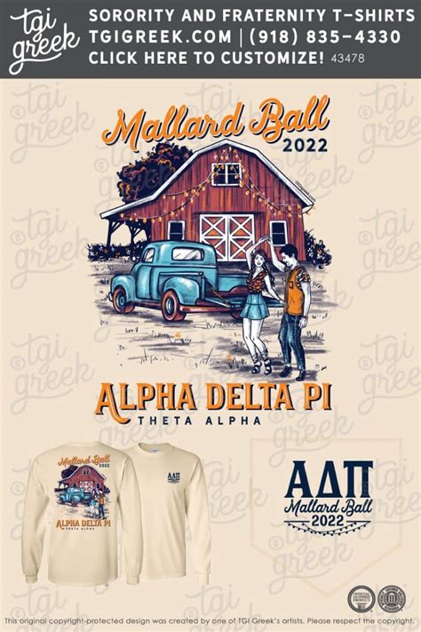 Alpha Delta Pi Nwmsu Mallard Ball Tgi Greek