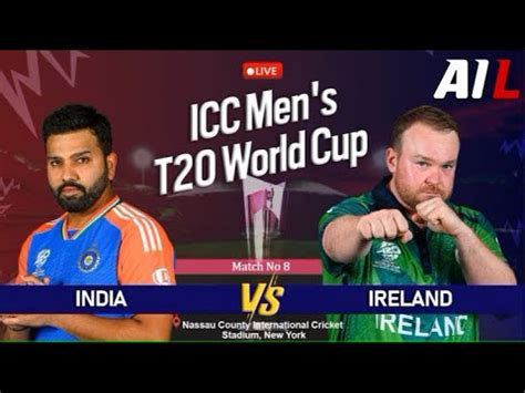 India Vs Ireland T World Cup Match Live Cricket Commentary Ind Vs