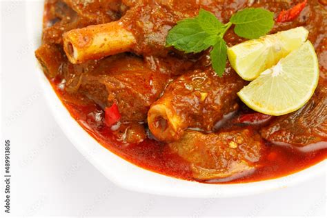 Mutton curry or Lamb curry Stock Photo | Adobe Stock