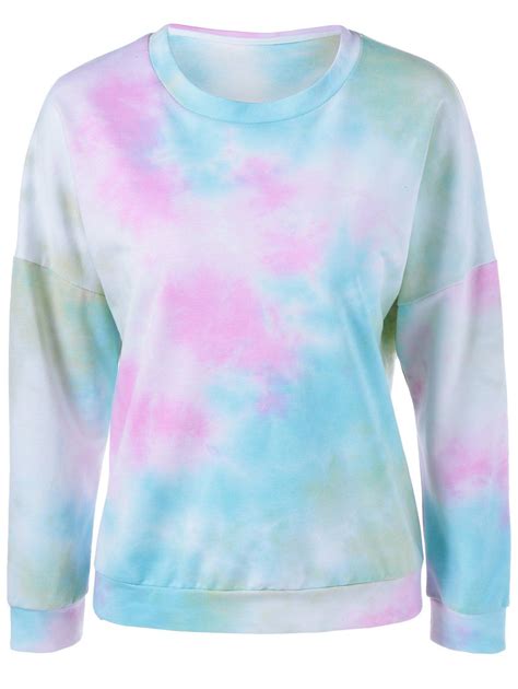 [82% OFF] Tie-Dye Sweatshirt | Rosegal