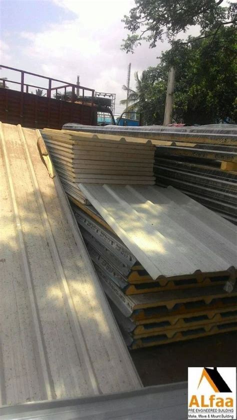 ALFA Galvanised 80mm PUF Panel Roofing Sheet At Rs 1646 Square Meter In