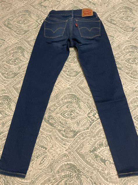 Levi Super Skinny Medium Wash Stretch Jeans W L Gem