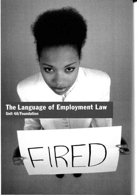 Pdf Limba Engleza Anii Sem The Language Of Employment Law