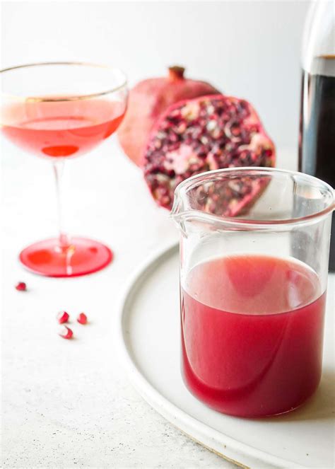 Easy Homemade Grenadine Recipe