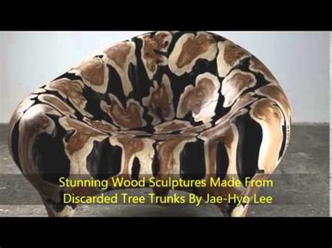 Stunning Wood Sculptures Made From Discarded Tree Trunks By Jae Hyo Lee