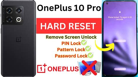 How To Hard Reset OnePlus 10 Pro 5G Unlock NE2215 Screen PIN Pattern