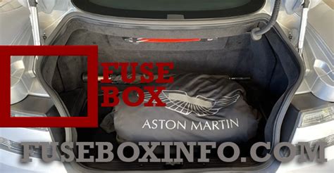 Aston Martin Dbs 2011 Fuse Box Fuse Box Info Location Diagram