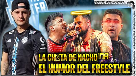 Hander Reacciona A El Humor Del Freestyle La Ch Ta De Nacho Resumen