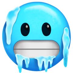 Cold Face Emoji | Emoji Cold Face Meaning