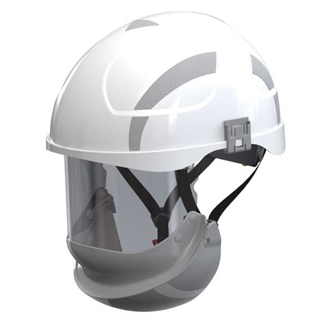 Progarm Arc Flash Safety Helmet With Integrated Face Shield