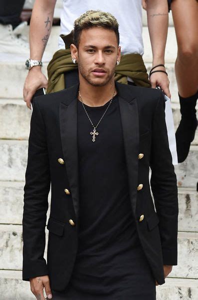 Neymar Jr Black Jacket Cardboard Cutout Ubicaciondepersonascdmxgobmx