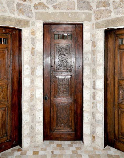 Bedroom Entry La Puerta Originals Door With Carved Panels Antique