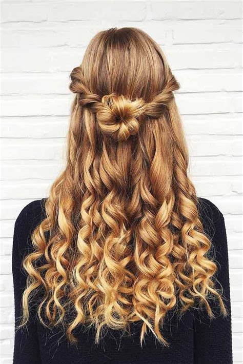 Elegant Half Up Half Down Hairstyles Ideas 52 Half Up Half Down Hair