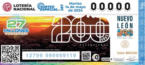 Billete de lotería reconoce 200 años de la declaratoria de Nuevo León