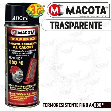 MACOTA Alte Temperature Vernice Spray Pinze Freno Marmitte Tuning