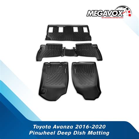 Toyota Avanza Thermoplastic Material Pinwheel Deep Dish