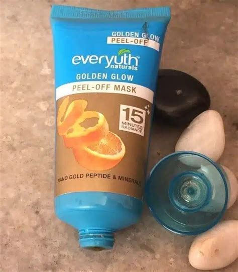 Everyuth Golden Glow Peel Off Mask Review Glossypolish