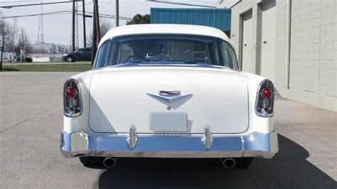 1956 Chevrolet Bel Air Resto Mod For Sale At Auction Mecum Auctions